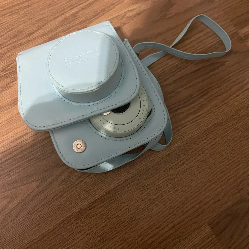 Fujifilm Pink and Blue Simulated Cameras with Instant Print